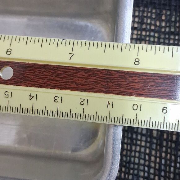 Set of Three 7.5" X 3.3 "Silver Loaf Pans. - Picture 9 of 10